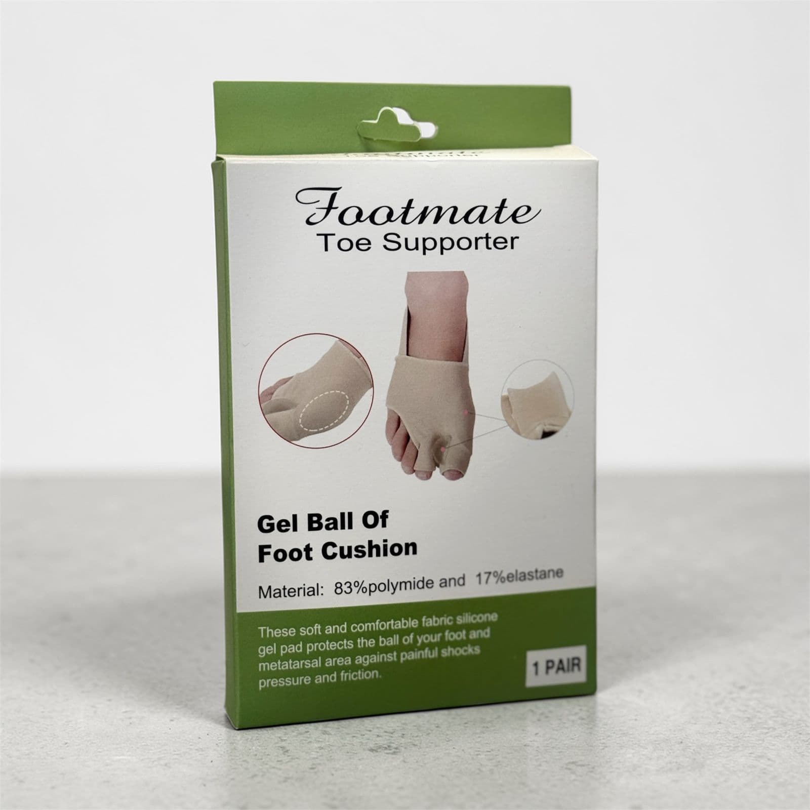 Footmate Gel Ball Of Foot Cushion
