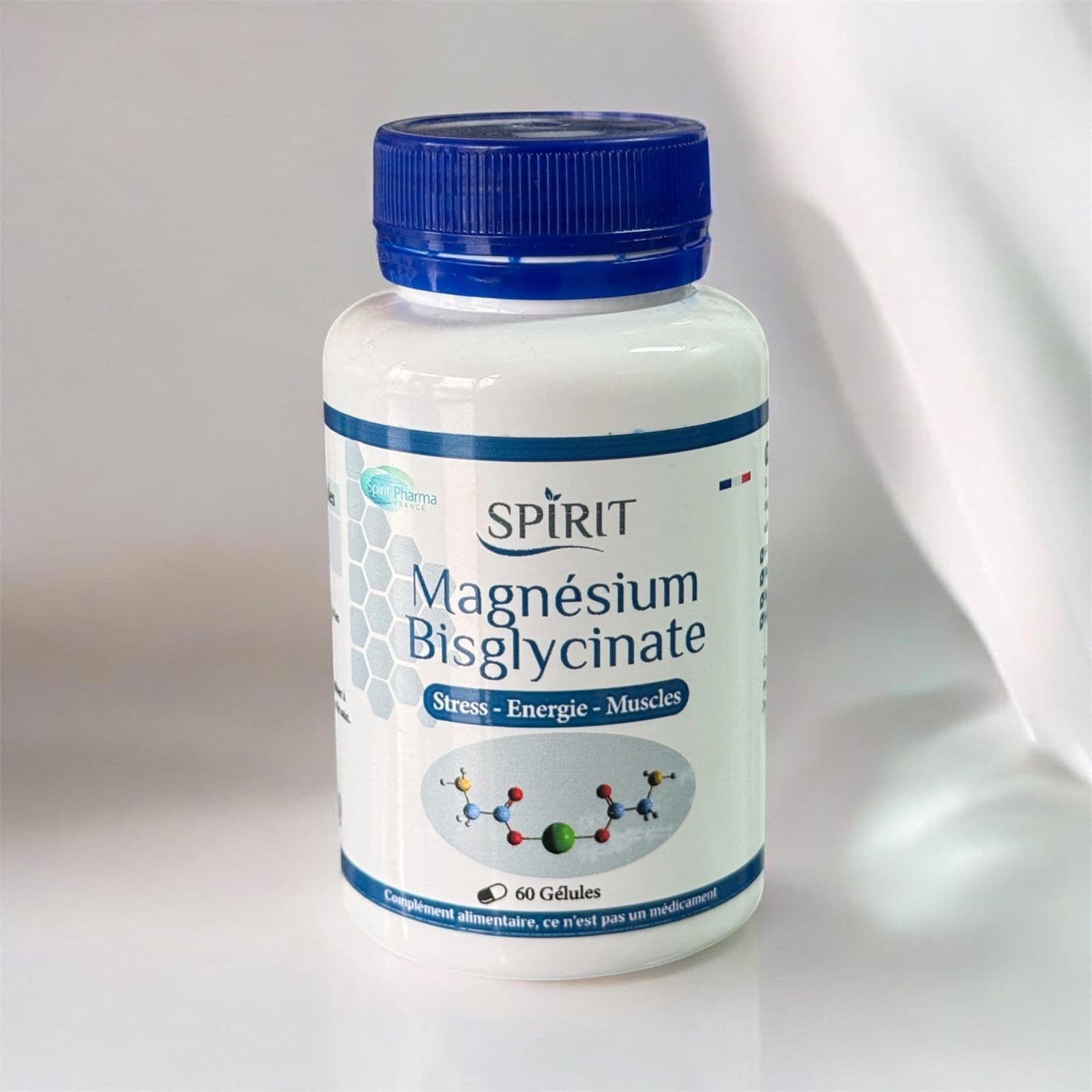 Magnésium Bisglycinate (60 Gélules)